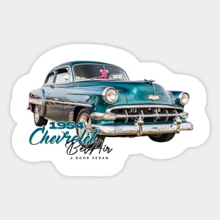 1954 Chevrolet Bel Air 2 Door Sedan Sticker